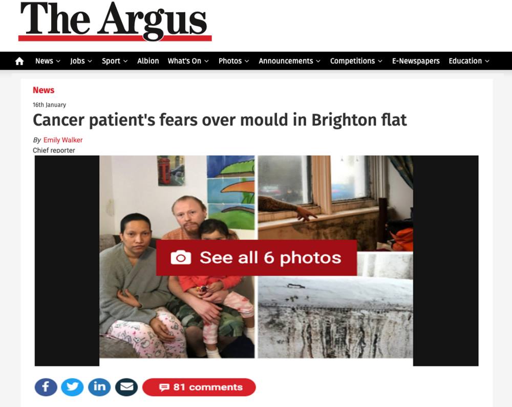 News article-in the argus