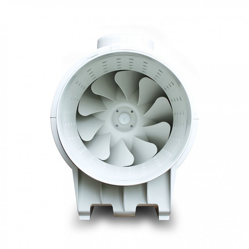 soundproofed Duct Fan with three speed settings fully isolated Quiet 