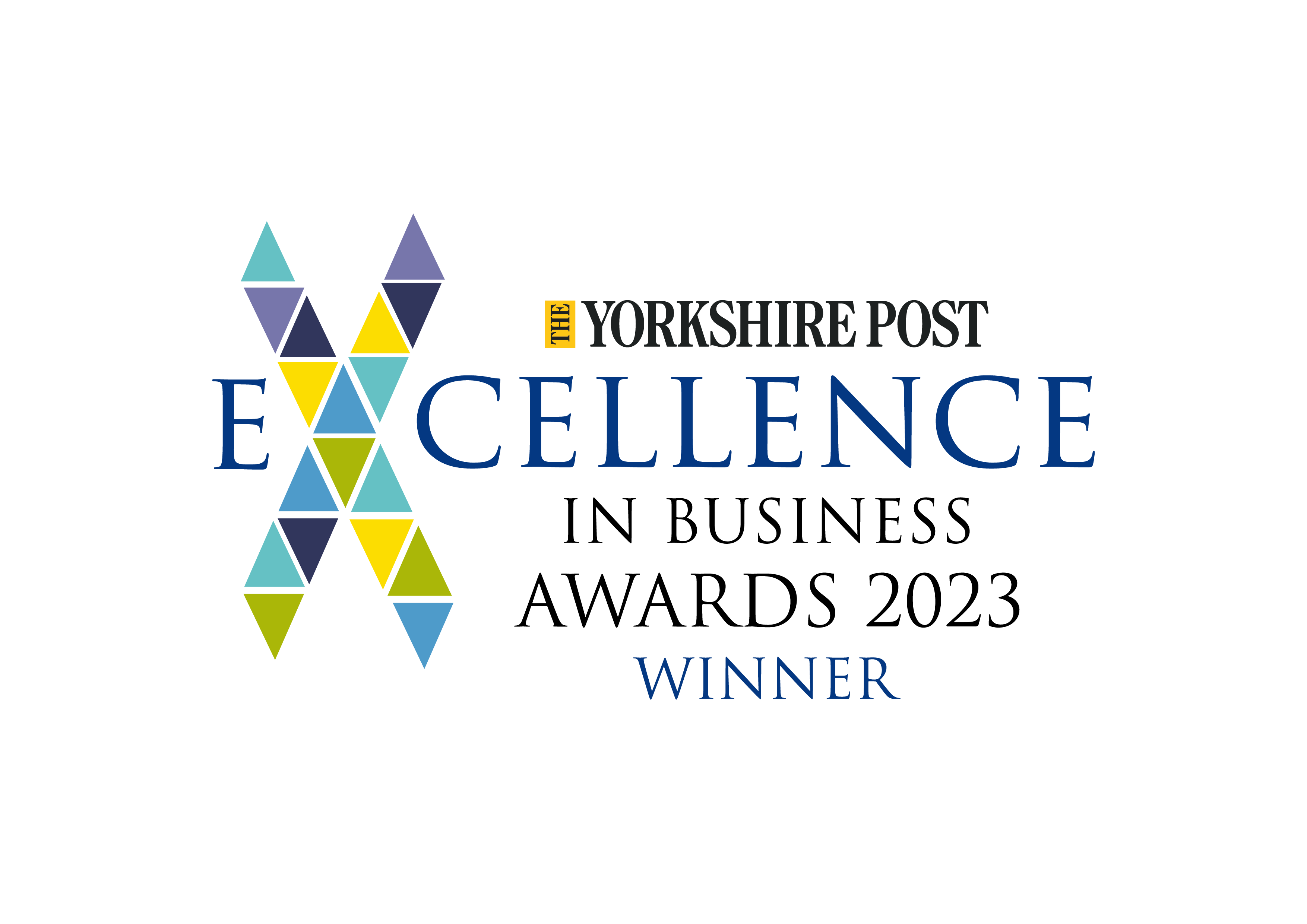 Yorkshire Post Excellence in Business Awards 2023 Winner logo