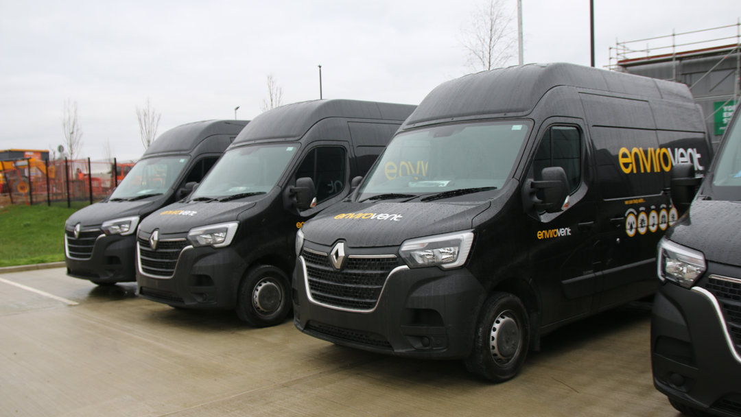 envirovent-installation-van-lined-up