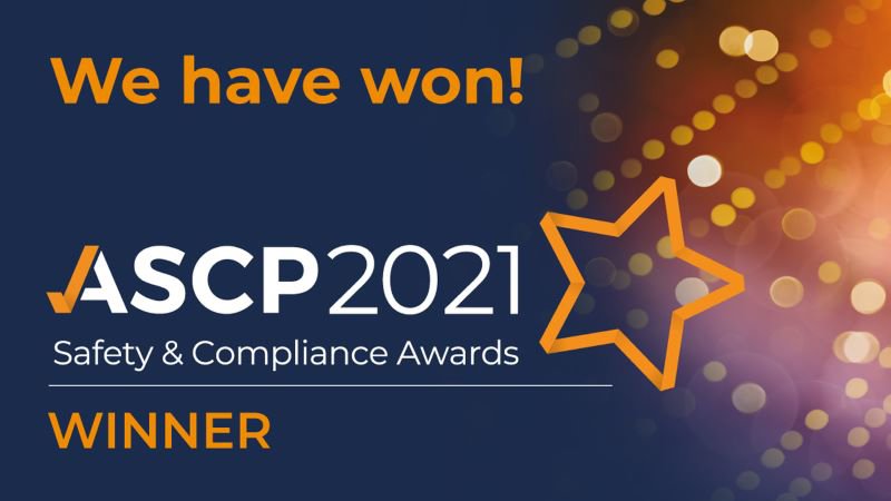 ASCP Safety & Compliance Awards Winner 2021 logo